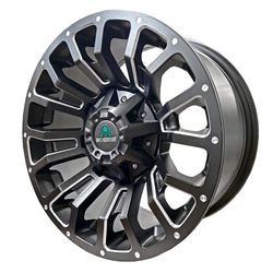 LLANTAS 16X8 6X139.7 ET0 CB110 MATT BLK RIV 168103 -  16 6X139 | ZS MOTOR