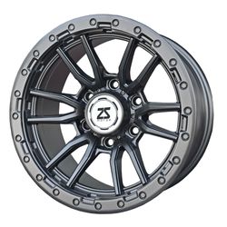 LLANTAS 16X8.5 6X139.7 ET0 CB106.1 MAT BLK 166170 -  16 6X139 | ZS MOTOR