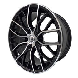 LLANTAS 17X8 5X120 ET35 CB73.1 BLACK MACHIN 171015 -  17 5X120 | ZS MOTOR