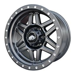 LLANTAS 17X9 6X139.7 ET0 CB110 MATT BK BCE036 -  17 6X139 | MAMMOOTH OFFROAD