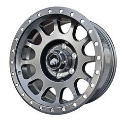 LLANTAS 17X8.5 6X139.7 ET0 CB110.5 MATT BLK E2306 -  17 6X139 | MAMMOOTH OFFROAD