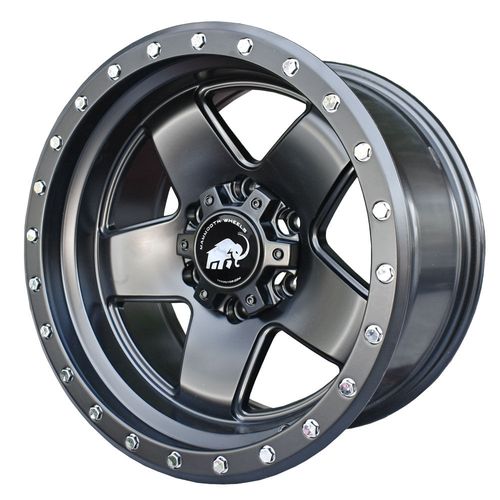 LLANTAS 17X9.0 6X139.7 ET-10 CB110.5 MAT BLK E8013 -  17 6X139 | MAMMOOTH OFFROAD
