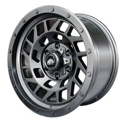 LLANTAS 17X8.5 6X139.7 ET0 CB110.5 MAT BLK E8008 -  17 6X139 | MAMMOOTH OFFROAD