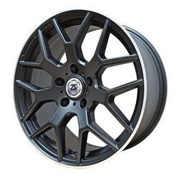 LLANTAS 17X7.5 5X114.3 ET35 CB73.1 MAT BLK 177147 -  17 5X114 | ZS MOTOR