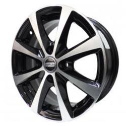 LLANTAS 14X5.5 4X100 ET35 CB67 BLK MACH FACE 14808 -  14 4X100 | ZS MOTOR
