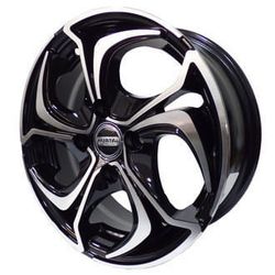 LLANTAS 14X5.5 4X100 ET35 CB73 BLK MACH FACE 14526 -  14 4X100 | ZS MOTOR