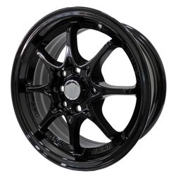 LLANTAS 14X6 8X100X114 ET35 CB73 BLACK 148078 -  14 4X100 - 14 4X114 | ZS MOTOR