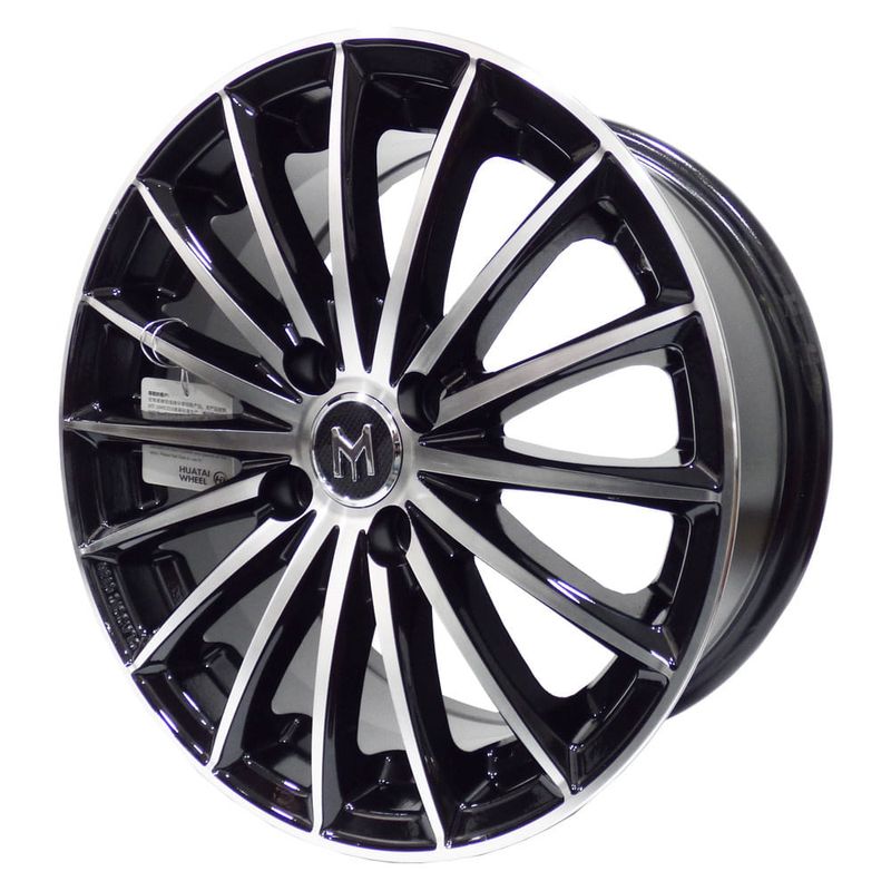 LLANTAS-15X6.5-4X100-ET35-CB67-BLK-MACH-FACE-15115