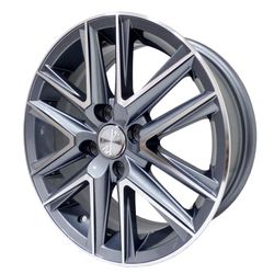 LLANTAS 15X6.0 4X100 ET35 CB73.1 GUNGREY IV60634 -  15 4X100 | ZS MOTOR
