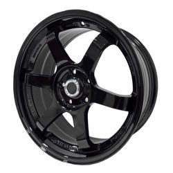 LLANTAS 18X8.0 5X114.3 ET38 CB73.1 BLACK IV60A003 -  18 5X114 | ZS MOTOR