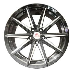 LLANTAS 18X8 5X114.3 CB73.1 ET35 BK+SPOKE 185458-R -  18 5X114 | ZS MOTOR