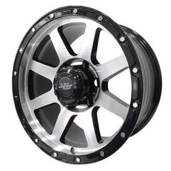 LLANTAS 17X8.5 6X139 ET0 CB108 BLK FAC MACH V49VL0 -  17 6X139 | ZS MOTOR