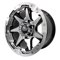 LLANTAS 17X8.5 6X139 ET0 CB108 BLK MCH LIP IV49VL0 -  17 6X139 | ZS MOTOR