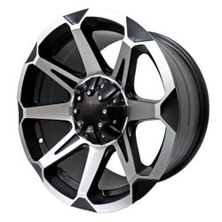 LLANTAS 17X8.5 6X139 ET-10 CB110 MATT BLK MACH 807 -  17 6X139 | ZS MOTOR