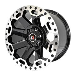 LLANTAS 17X9.0 6X139.7 ET15 CB110.5 BLK MAC BYE018 -  17 6X139 | ZS MOTOR