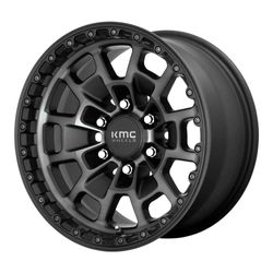 LLANTAS 17X8.5 6X139 ET0 CB106.1 NEGRA XD718BLK KM -  17 6X139 | XD KMC