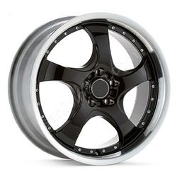 LLANTAS 18 4X100 NEGRO NE004 -  18 4X100 | ZS MOTOR