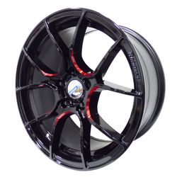 LLANTAS 17X8 5X114.3 73.1 MB SPOKE RED 175523RD-D5 -  17 5X114 | TEKMOTOR