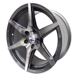 LLANTAS 17X8 5X114.3 73.1 MG/BLACK 176142RD-V -  17 5X114 | TEKMOTOR