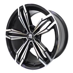 LLANTAS 17X8 5X115 70.3 ET35 BLACK 175502RD-S8 -  17 5X115 | TEKMOTOR