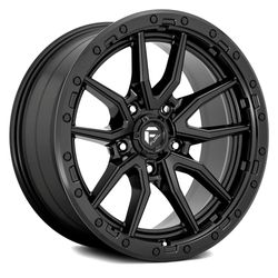 LLANTAS 17X9 5X127 ET-12 CB106.1 REBEL BLACK FUEL -  17 5X127 | FUEL