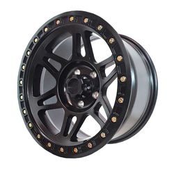 LLANTAS 17X9 5X127 ET-12 CB71.6 MATT BLACK E2317 -  17 5X127 | METHOD