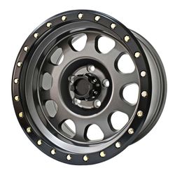 LLANTAS 17X8 5X127 ET0 CB87.1 MATT GUNMETAL E2300 -  17 5X127 | METHOD