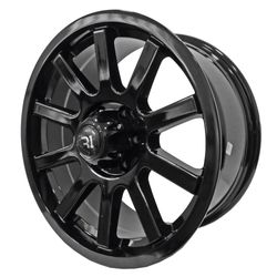 LLANTAS 17X8 6X114 ET25 CB84 BLK MILL DOTS IV44793 -  17 6X114 | ZS MOTOR