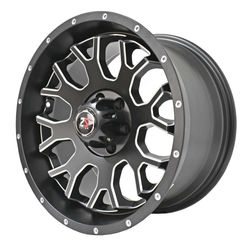 LLANTAS 17X9 6X114.3 ET15 CB78.1 MATT BLACK BCE016 -  17 6X114 | ZS MOTOR