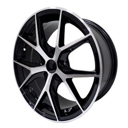 LLANTAS 17X7.5 5X110 ET35 CB73.1 BK MACH IV601004 -  17 5X110 | ZS MOTOR