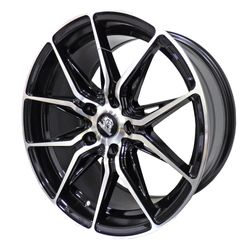 LLANTAS 17X8 5X114.3 73.1 MATT BLACK 175521RD-R5 -  17 5X114 | TEKMOTOR