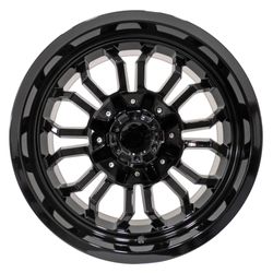 LLANTAS 16*8 6X139 ET-10 CB110 MATT BLACK /GLOSY -  16 6X139 | ZS MOTOR