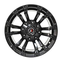 LLANTAS 16X8 6X139.7 ET0 CB108 MATT BLACK BCE023 -  16 6X139 | METHOD
