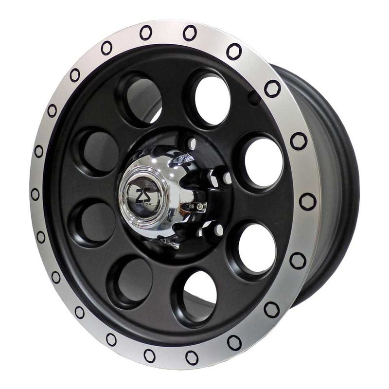 LLANTAS-16X8.5-6X139-ET0-CB110-MATT-BLK-MACH-16809