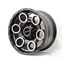 LLANTAS 16X8 6X139 ET-10 CB110 SATIN BLAC IV461016 -  16 6X139 | ZS MOTOR