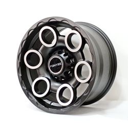 LLANTAS 16X8 6X139 ET10 CB110 SATIN BLAC IV4610167 -  16 6X139 | ZS MOTOR