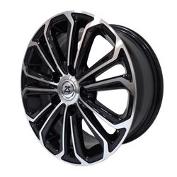 LLANTAS 15X6.5 5X114.3 ET35 CB73.1 BLK MACH 157026 -  15 5X114 | ZS MOTOR