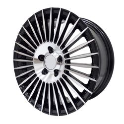 LLANTAS 16X6.5 5X110 ET38 CB65.1 BK MACH IV60680 -  16 5X110 | ZS MOTOR