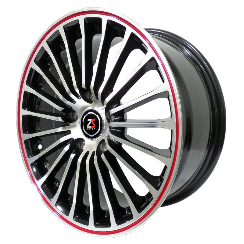 LLANTAS-16X7-5X114-ET35-CB73-BLK-RED-LIP-IV36181