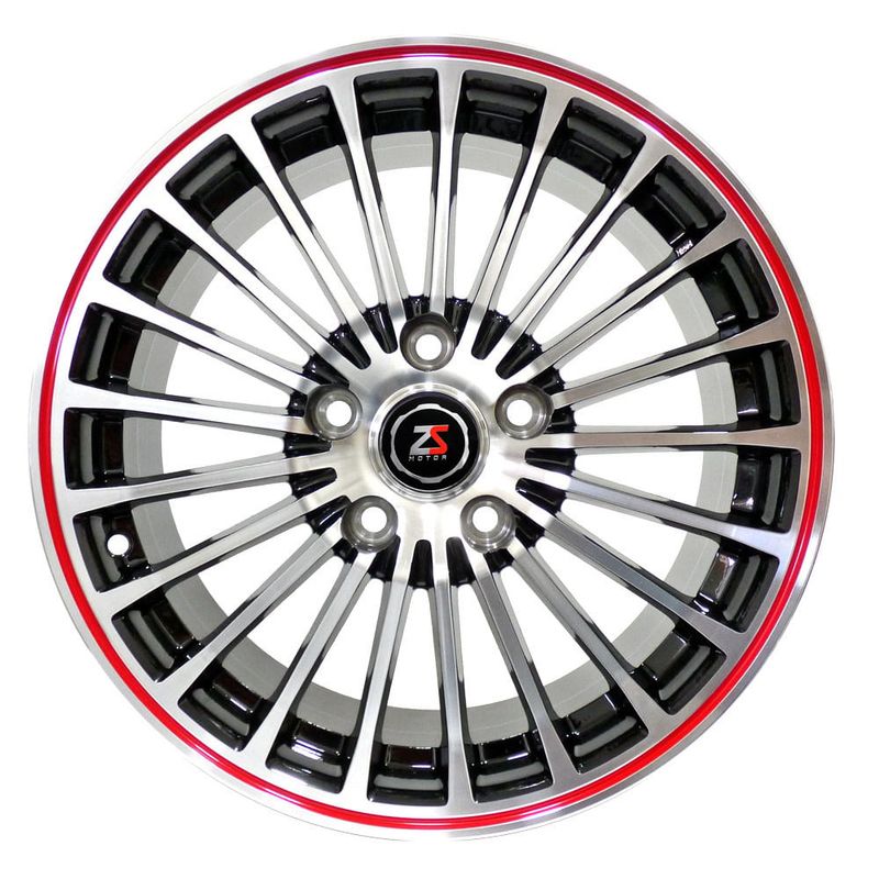 LLANTAS-16X7-5X114-ET35-CB73-BLK-RED-LIP-IV36181