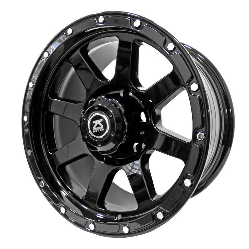 LLANTAS-16X8-6X139-ET-10-CB110-BLK-FACE-RIVET-IV49