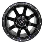 LLANTAS-16X8-6X139-ET-10-CB110-BLK-FACE-RIVET-IV49