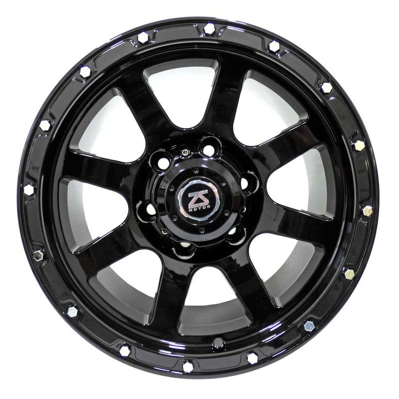 LLANTAS-16X8-6X139-ET-10-CB110-BLK-FACE-RIVET-IV49