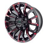 LLANTAS-16X8-6X139.7-CB110-ET0-BLK-MILL-RED-168103