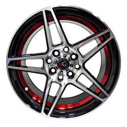 LLANTAS 16X7.0 8X100/114.3 BLACK MACHINE IV60621 -  15 4X100 - 15 4X114 | ZS MOTOR