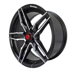 LLANTAS 16X7 4X100 CB73.1 ET35 MB+MILL RED 165498- -  16 4X100 | ZS MOTOR