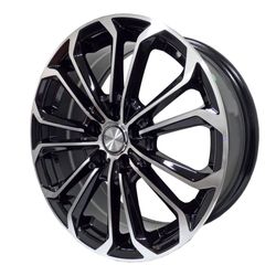 LLANTAS 16X6.5 5X100 ET35 CB67.1BK MACH IV60665 -  16 5X100 | ZS MOTOR