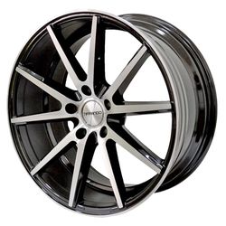 LLANTAS 19X9.5 5X120 BLACK MACHINE 345BMF98 X-RAY -  19 5X120 | ZS MOTOR