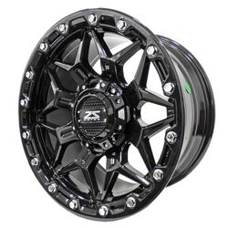 LLANTAS 18X9 12X135X139 ET0 CB110 BLK DOTS IV49106 -  18 6X139 - 18 6X135 | ZS MOTOR