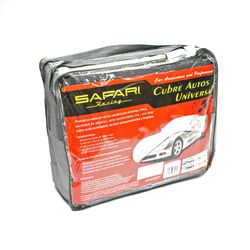 CUBRE AUTO XL PVC 250G GRIS SFD-REF-GY-XL